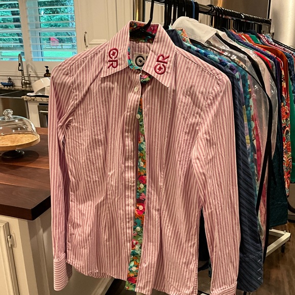 Pink White Stripe - Picture 1 of 3